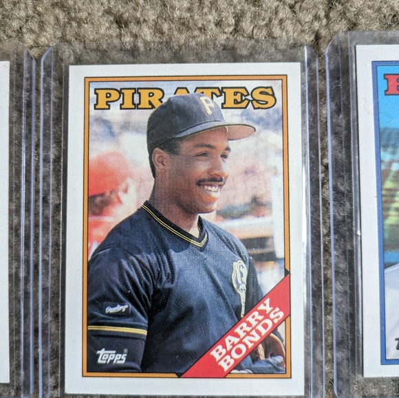 Vtg. Baseball Cards Nolan Ryan Barry Bonds & Glavine Rookie - Picture 3 of 5